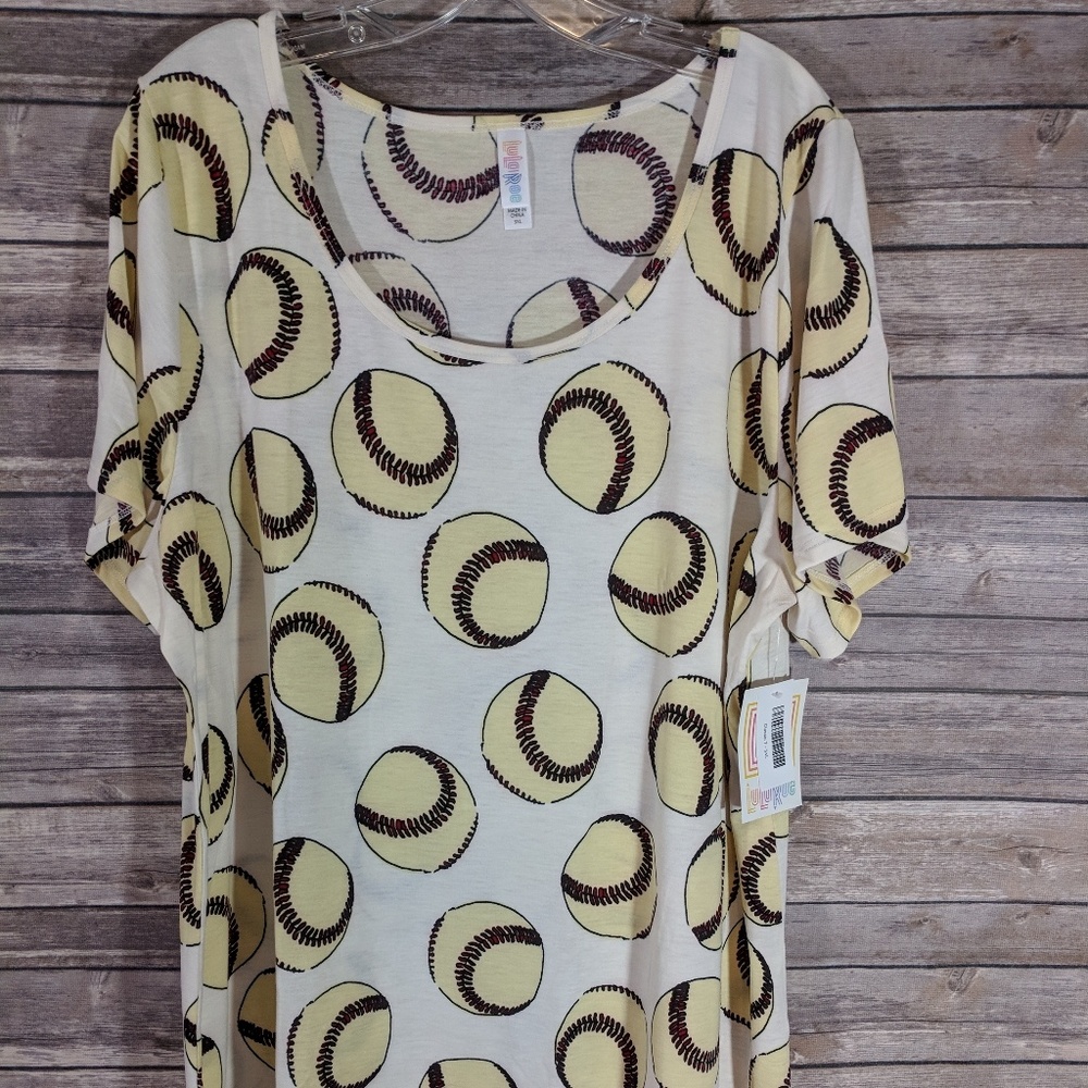 LULAROE BASEBALL CLASSIC T
